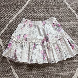LoveShackFancy Zartti Skirt Sz P (XXS/00)